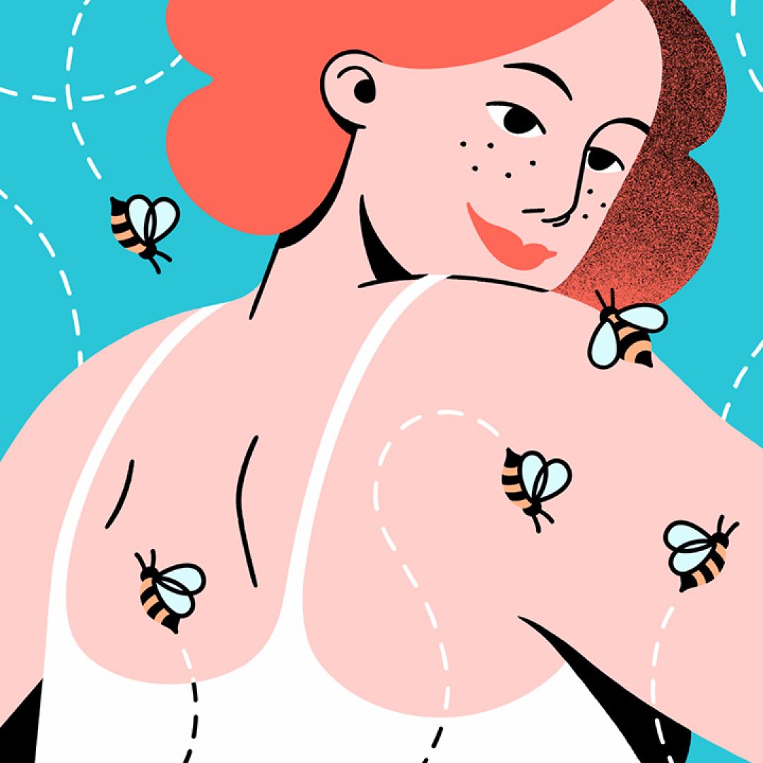 Bee nice, illustrazione di Charlotte Parente per Cose Belle Contest d'illustrazione 2022