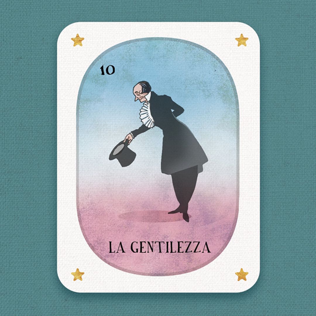 La Gentilezza, illustrazione di Alberto Ipsilanti per Cose Belle Contest d'illustrazione 2022