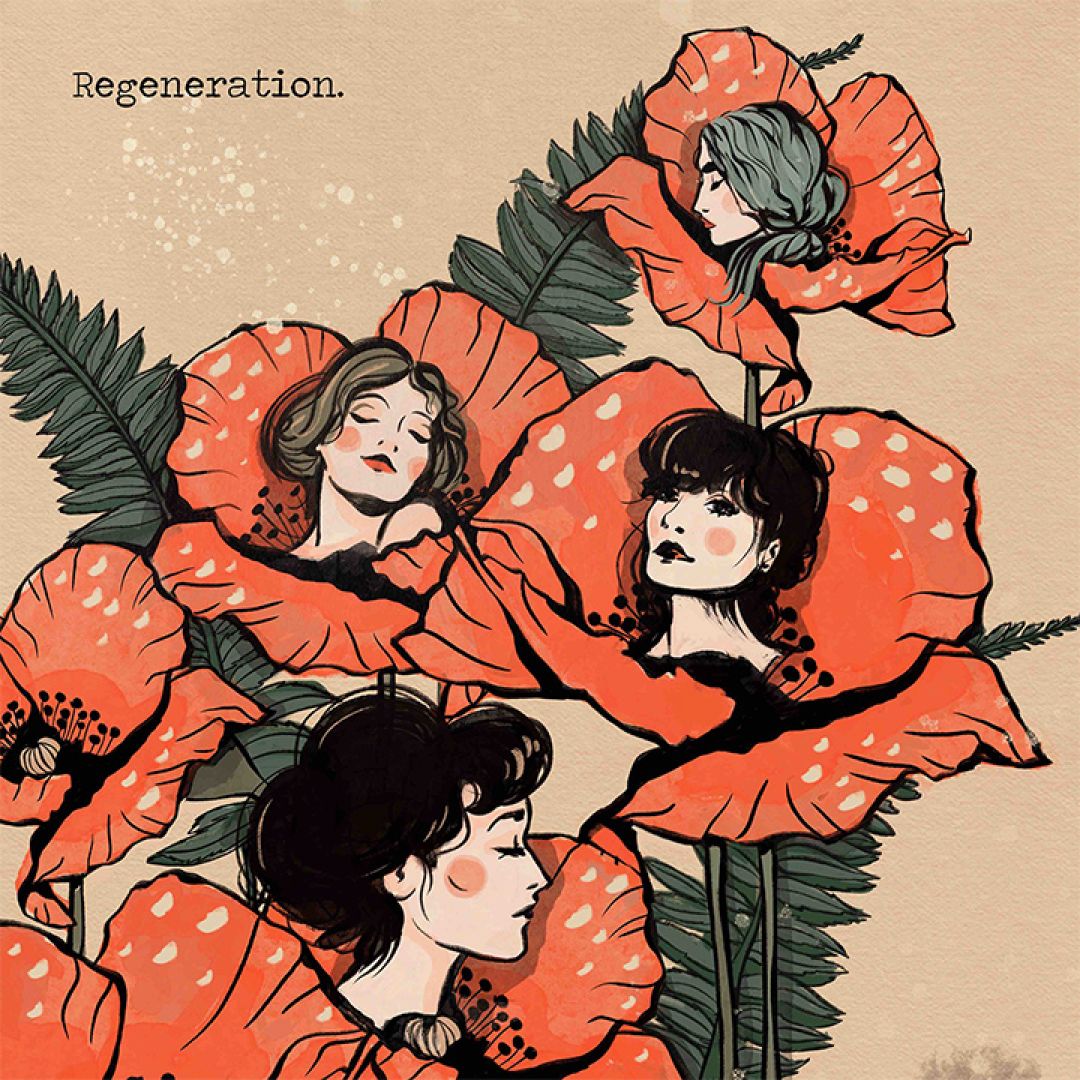 Regeneration, illustrazione di Tabita Frulli per Cose Belle Contest d'illustrazione 2020
