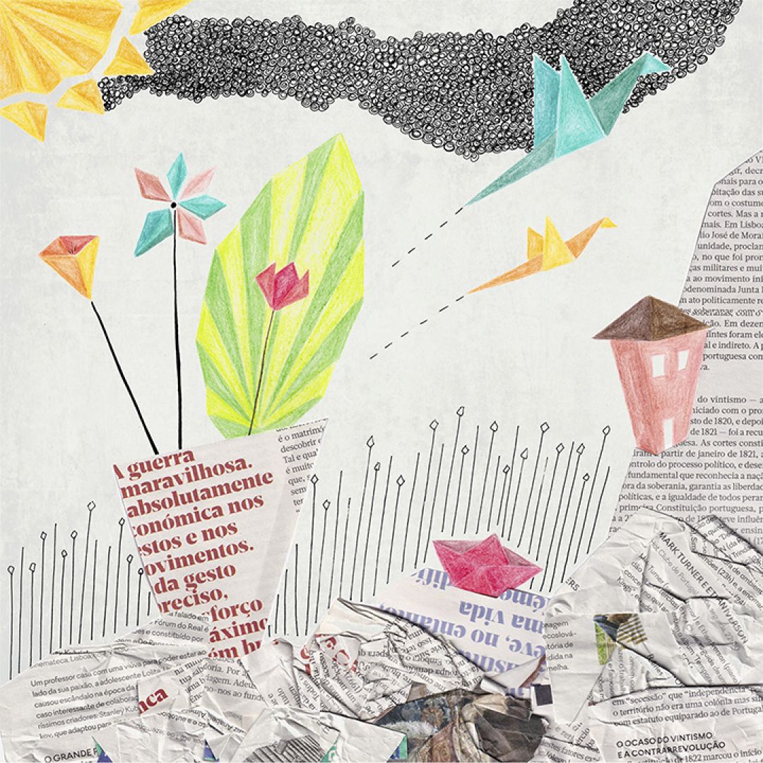 RI-CREAZIONE, illustrazione di Elena Borghese per Cose Belle Contest d'illustrazione 2020