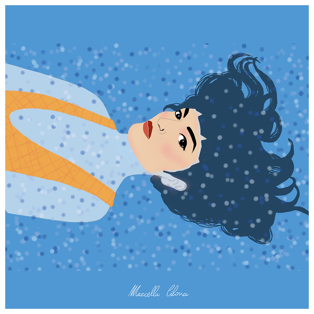 Limpida Bellezza, illustrazione di Marcella Cilona per Cose Belle Festival 2019