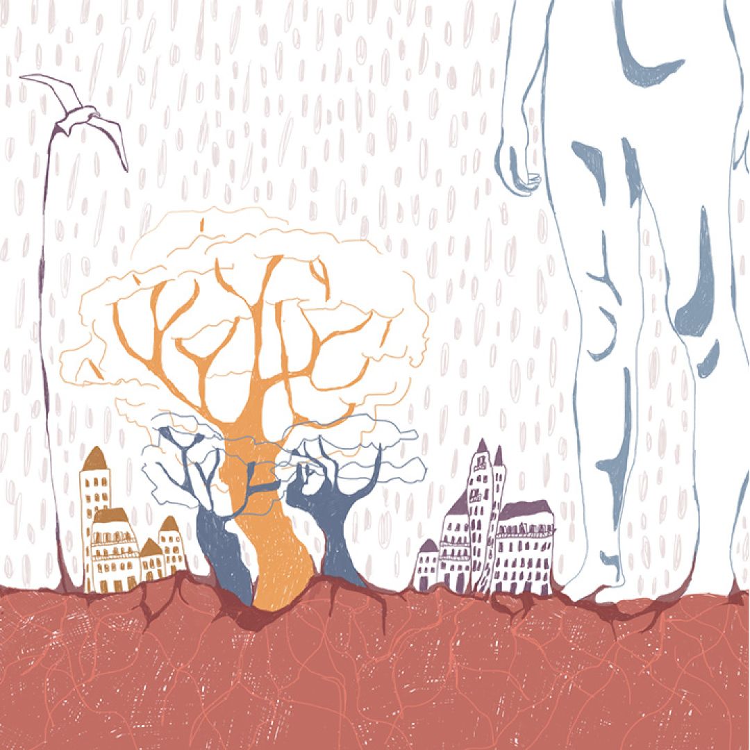 Fili, illustrazione di Marta Perroni per Cose Belle Contest d'illustrazione 2021