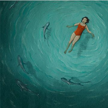 E a me ricordi il mare, illustrazione di Manuela Marazzi per Cose Belle Contest d'illustrazione 2023