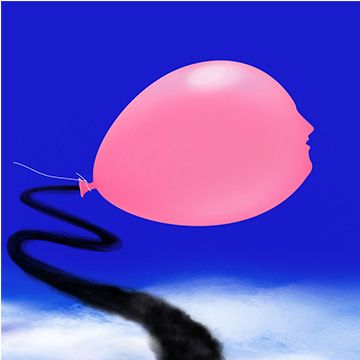 Ballon, illustrazione di Maite Niebla per Cose Belle Contest d'illustrazione 2023