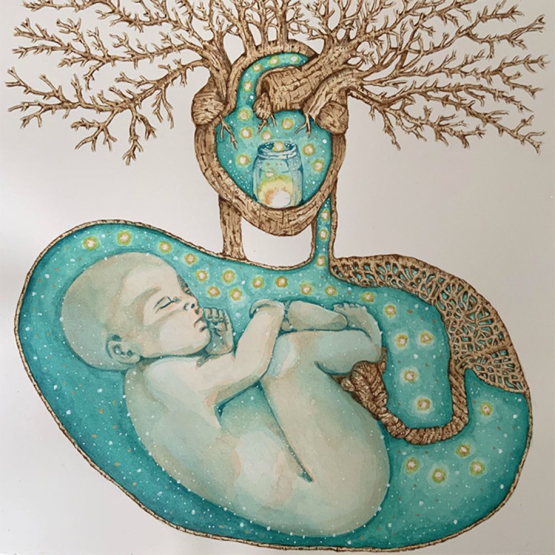 La Diade, illustrazione di Claudia Mistero per Cose Belle Contest d'illustrazione 2021