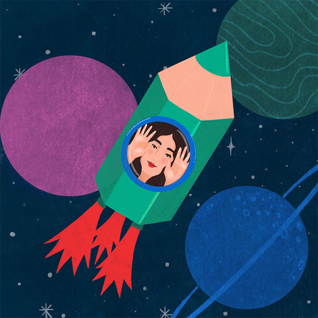 Spostamento consentito, illustrazione di Simona Zurlo per Cose Belle Contest d'illustrazione 2020