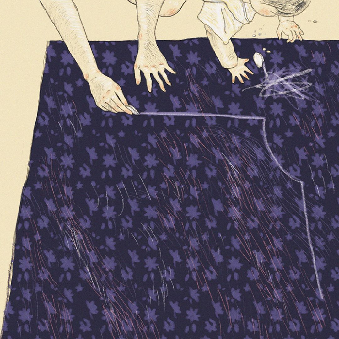 Teach me, illustrazione di Margherita Spera per Cose Belle Contest d'illustrazione 2022
