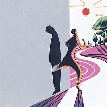 Fuori dalla Comfort Zone, illustrazione di Nicolò Canova per Cose Belle Contest d'illustrazione 2020