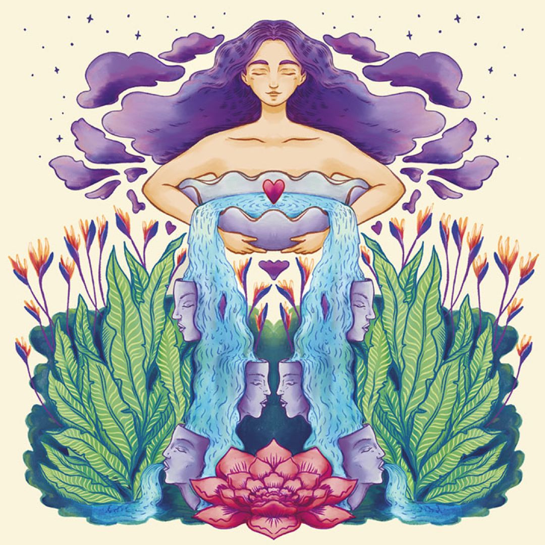 Vasi Comunicanti, illustrazione di Silvia Peduto per Cose Belle Contest d'illustrazione 2022