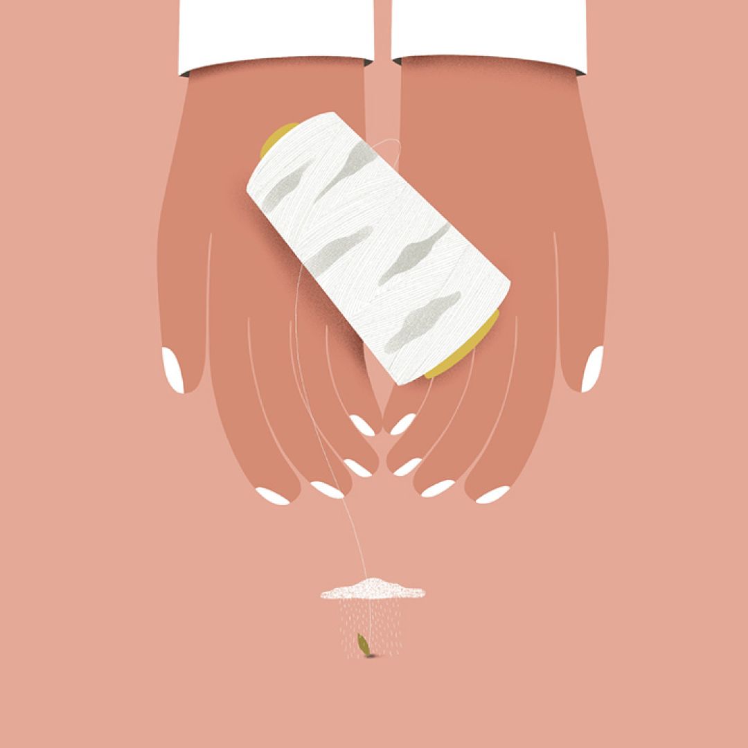 Chi semina gentilezza, raccoglie..., illustrazione di Giulia Ceccarani per Cose Belle Contest d'illustrazione 2022