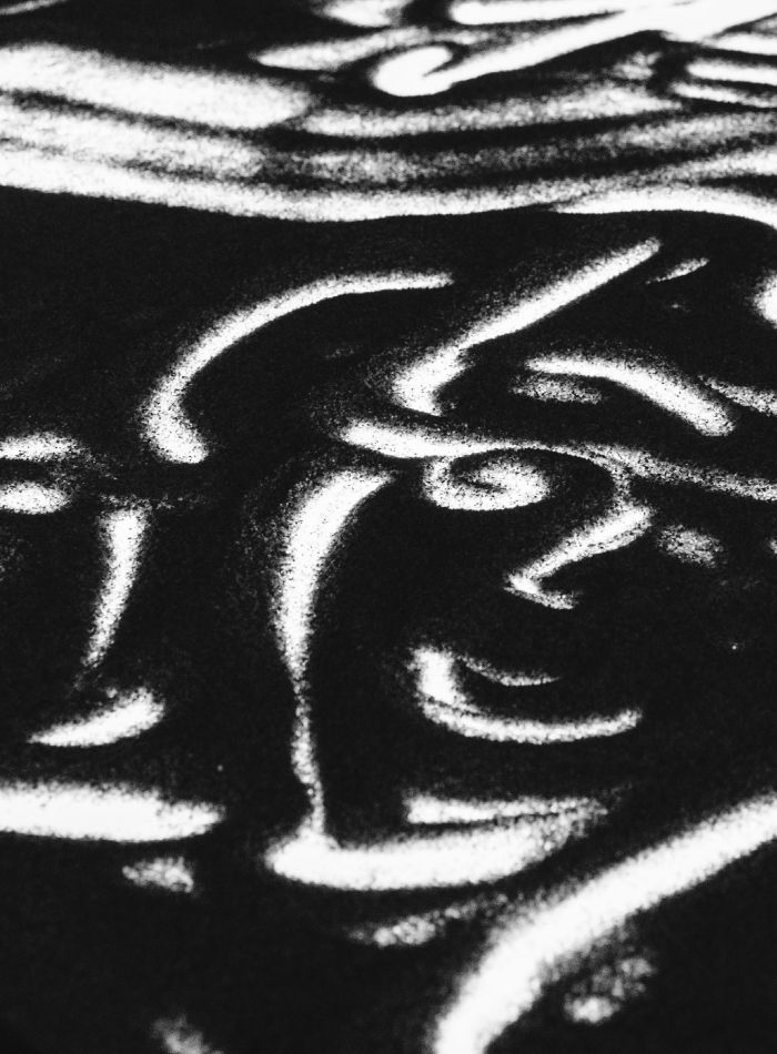 L'esibizione di Sand art di Vittorio Pignataro a Cose Belle Festival