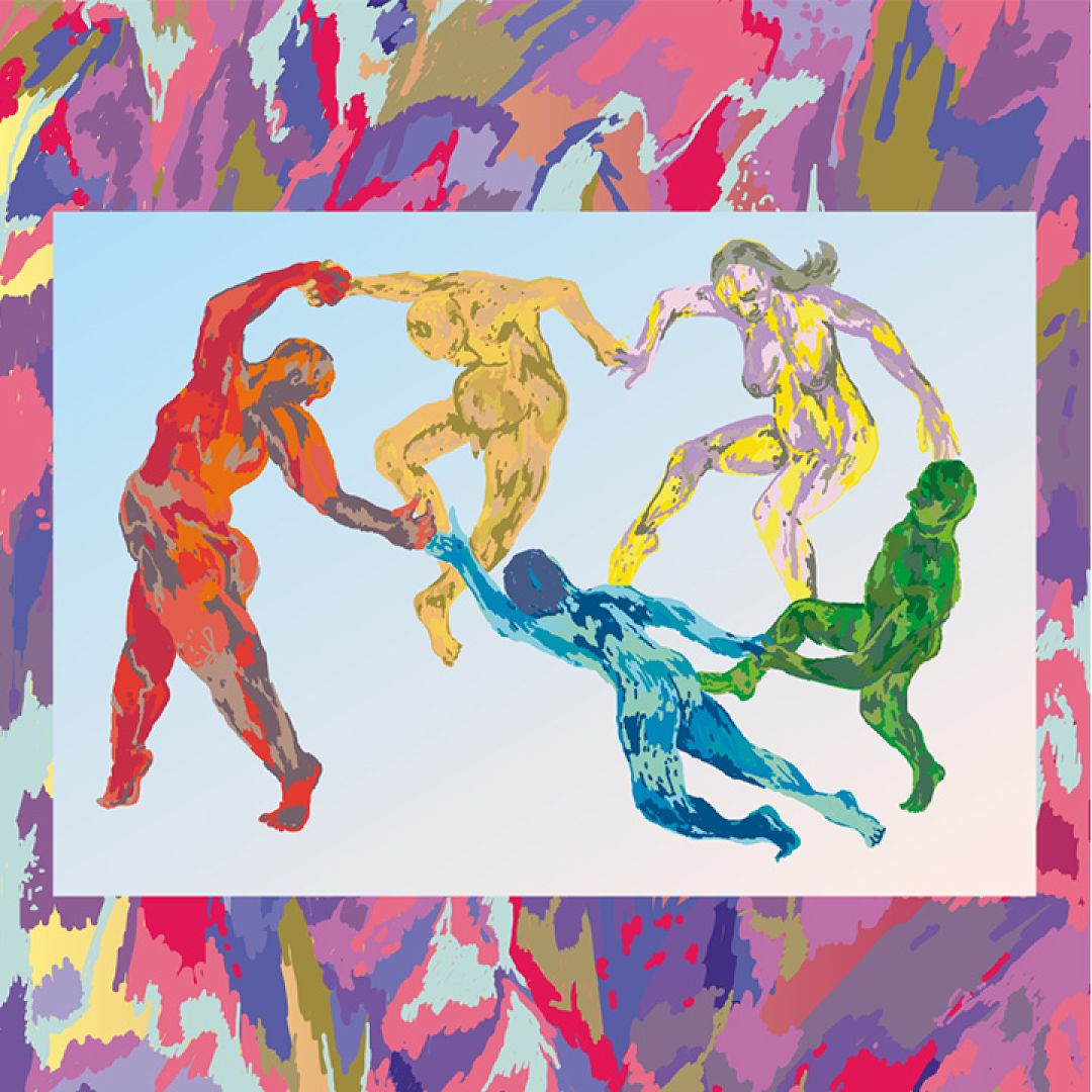 Danza, illustrazione di Stefano Pullano per Cose Belle Contest d'illustrazione 2021