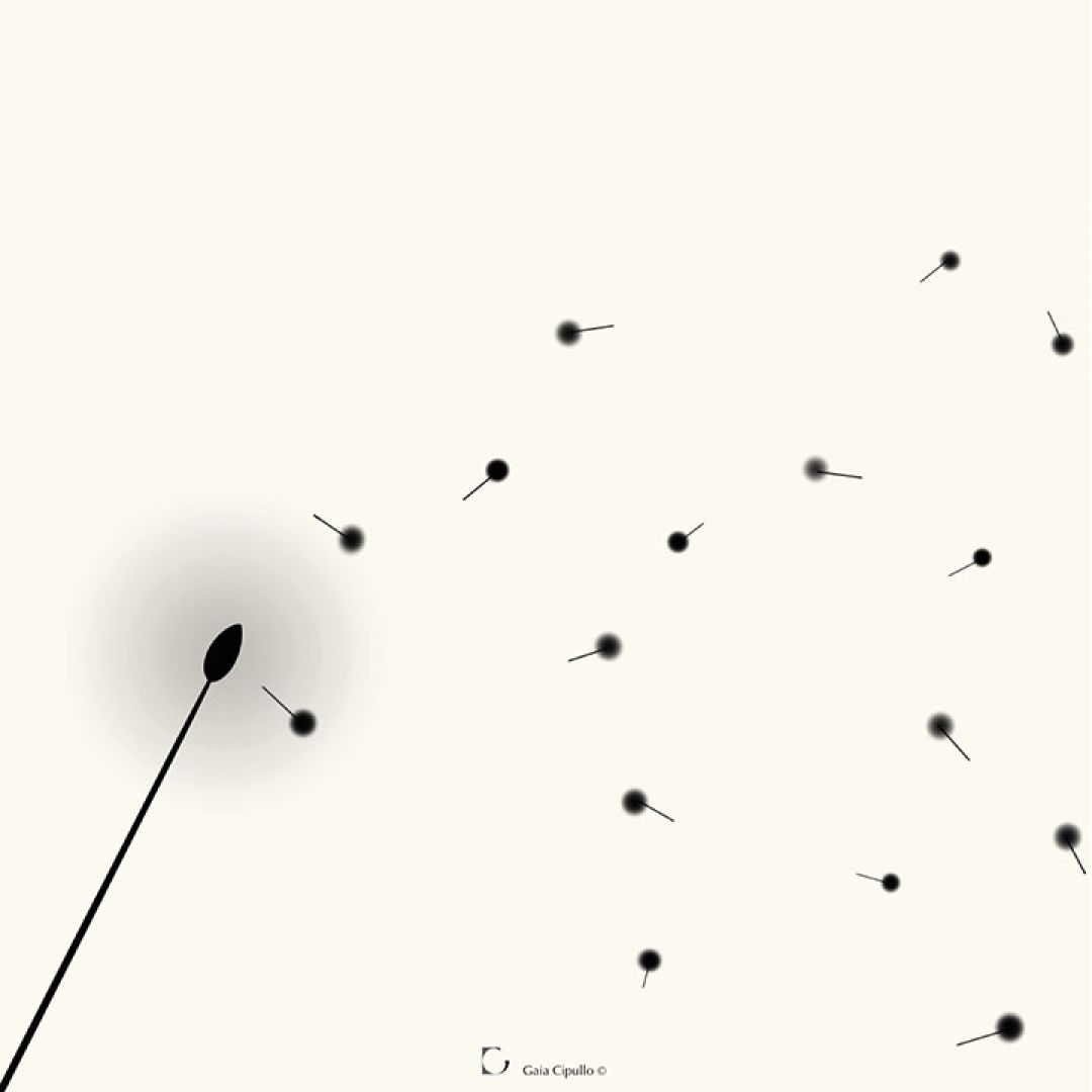 Diffondiamola!, illustrazione di Gaia Cipullo per Cose Belle Contest d'illustrazione 2022