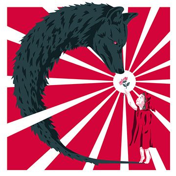 Abbi cura del lupo, illustrazione di Gabriele Maria Liborio Ferrara per Cose Belle Contest d'illustrazione 2022