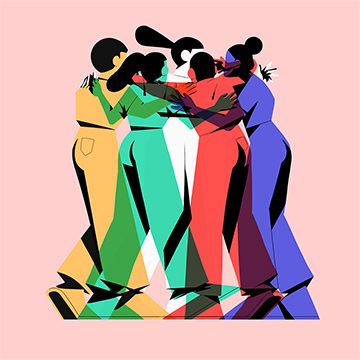 L'uno per l'altro, illustrazione di Gianluca Patti per Cose Belle Contest d'illustrazione 2020