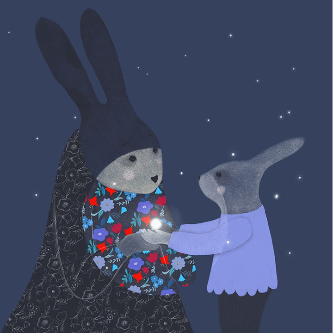 Luce, illustrazione di Elena Farinelli per Cose Belle Contest d'illustrazione 2022