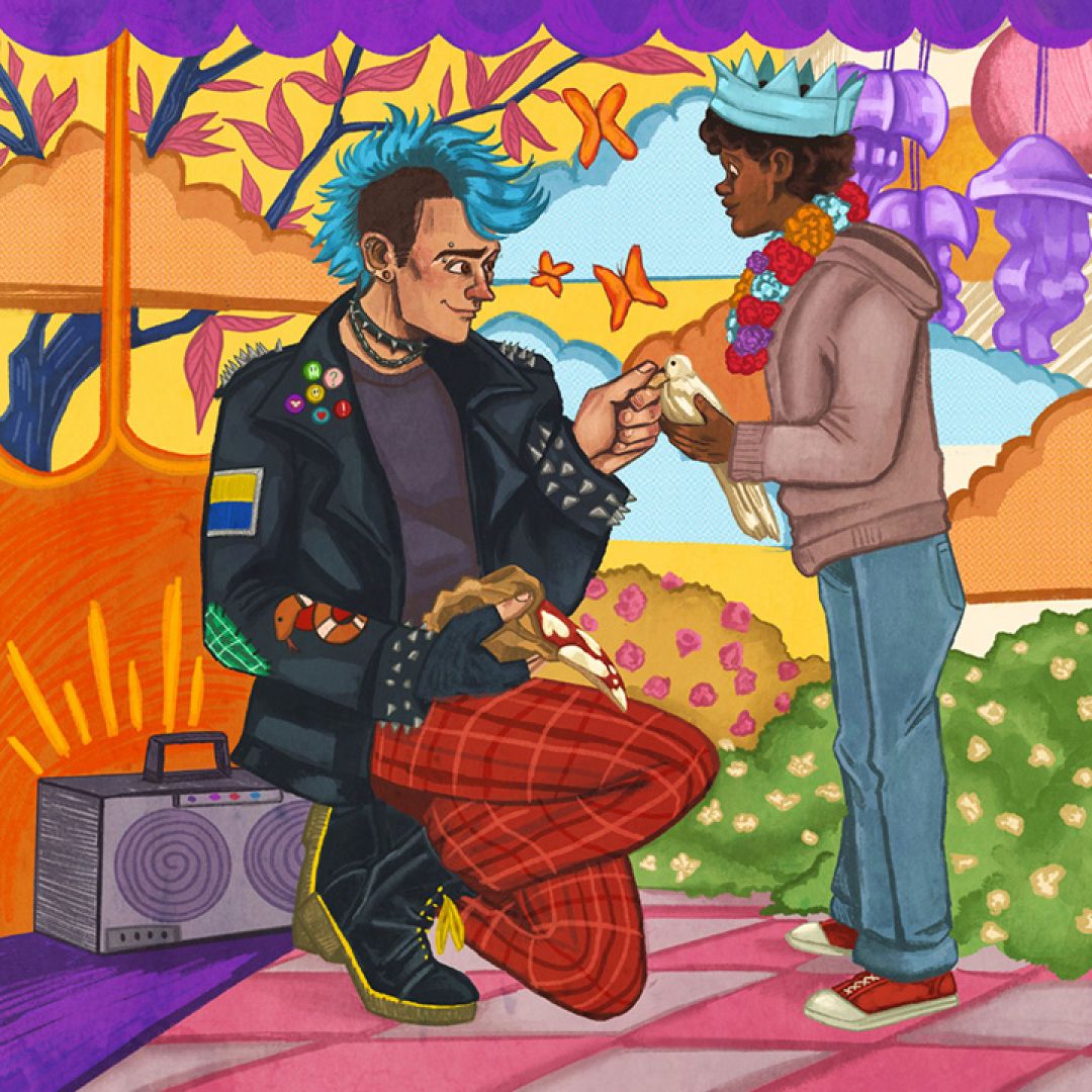 True Colors, illustrazione di Giulia Renzi per Cose Belle Contest d'illustrazione 2022