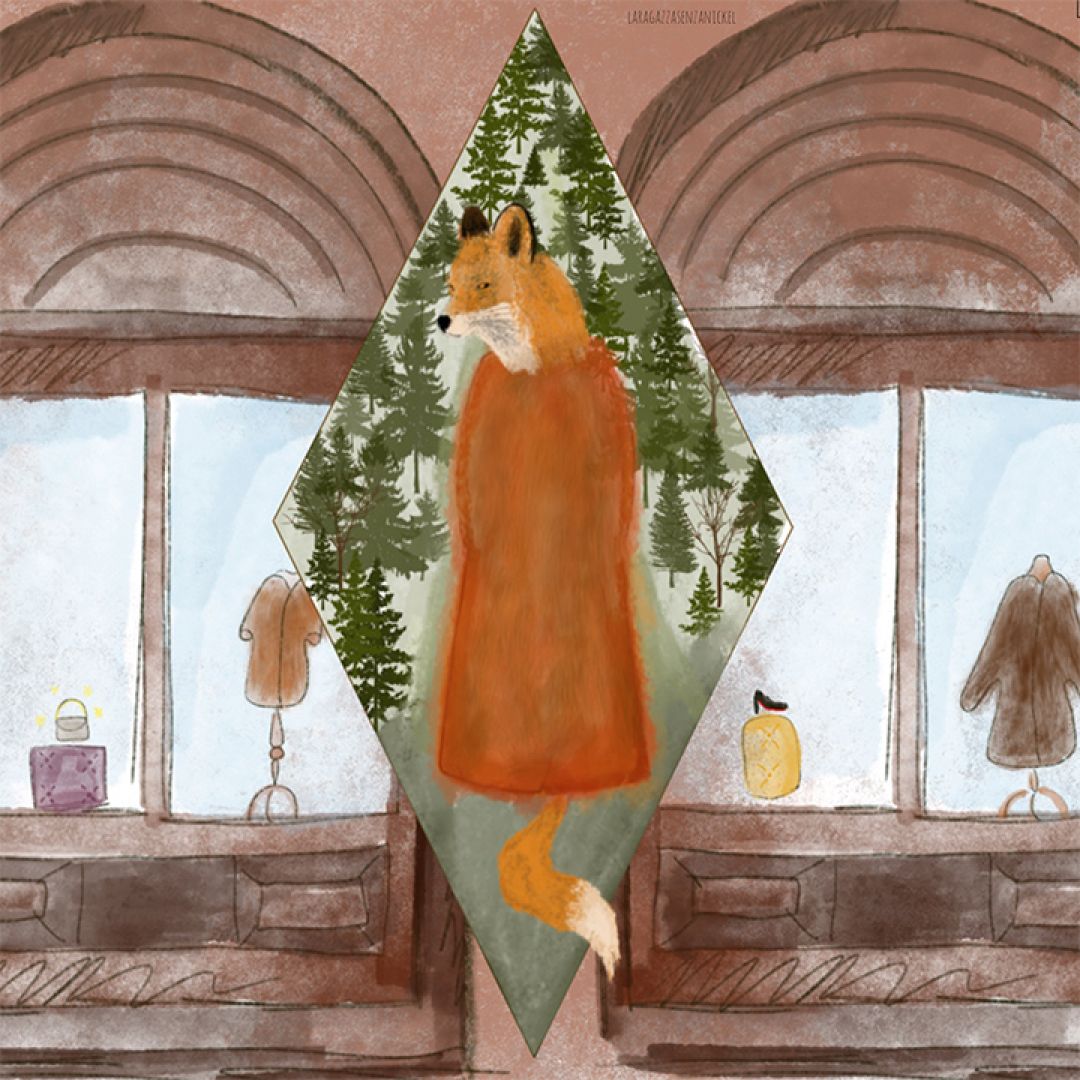 La natura non fa sconti, illustrazione di Claudia Vitale per Cose Belle Contest d'illustrazione 2020