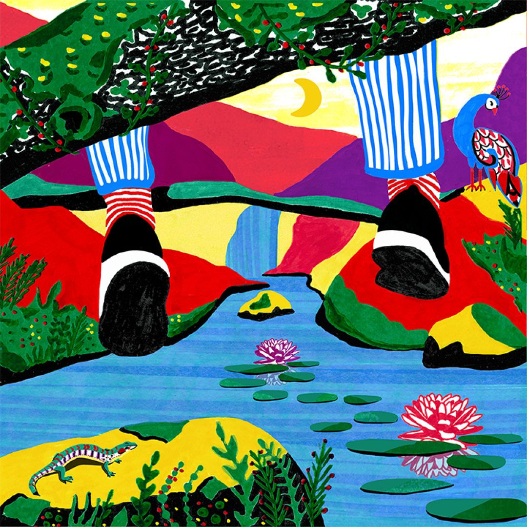 La rigenerazione parte dal basso, illustrazione di Marta Trucchi per Cose Belle Contest d'illustrazione 2020