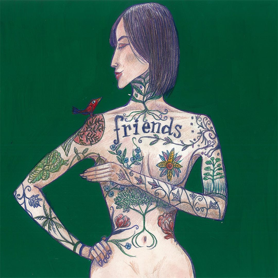 Paradiso, illustrazione di Andrea Bayer per Cose Belle Contest d'illustrazione 2020