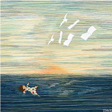 Essenza di libertà, illustrazione di Delia Branda per Cose Belle Contest d'illustrazione 2023