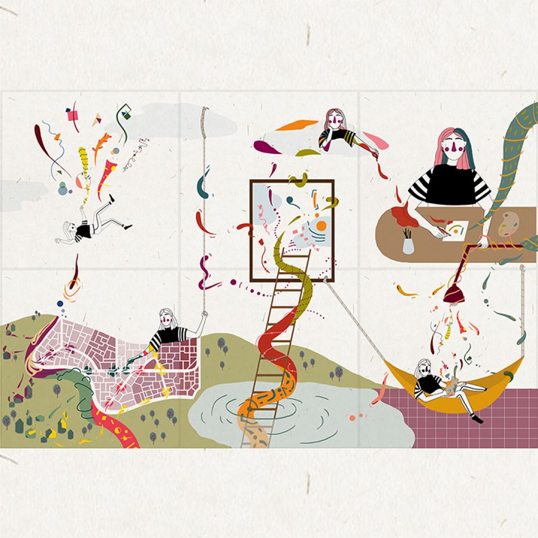 Revolutionary Rush, illustrazione di Alessia Riolo per Cose Belle Contest d'illustrazione 2020