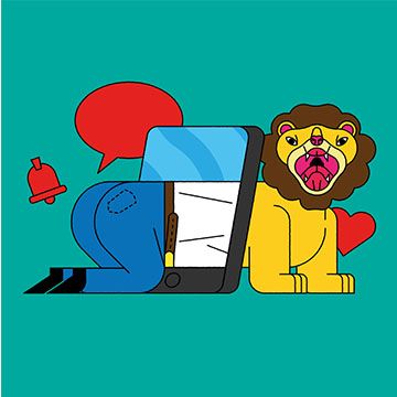 Cuor di leone, illustrazione di Nicholas Martini per Cose Belle Contest d'illustrazione 2021