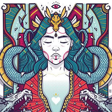 HYDRA, illustrazione di Giuseppe Talarico per Cose Belle Contest d'illustrazione 2020