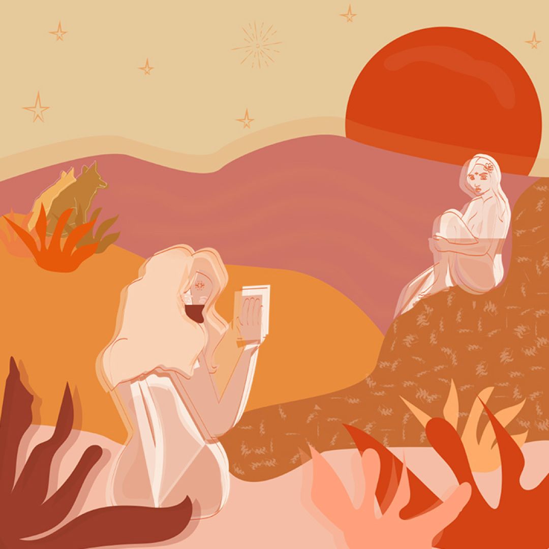 Our New Interaction, illustrazione di Laura Barker per Cose Belle Contest d'illustrazione 2021