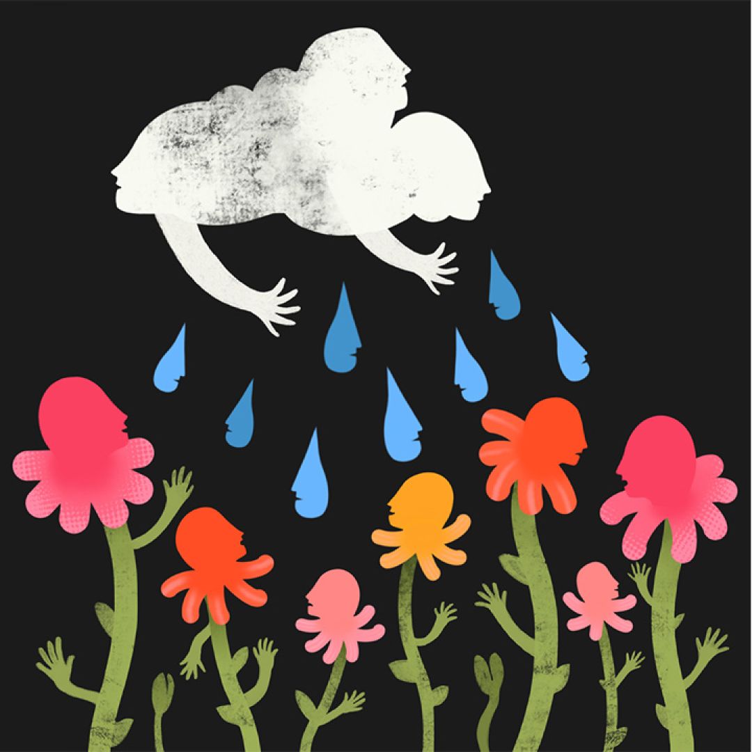Sinergia, illustrazione di Chiara Moranduzzo per Cose Belle Contest d'illustrazione 2021