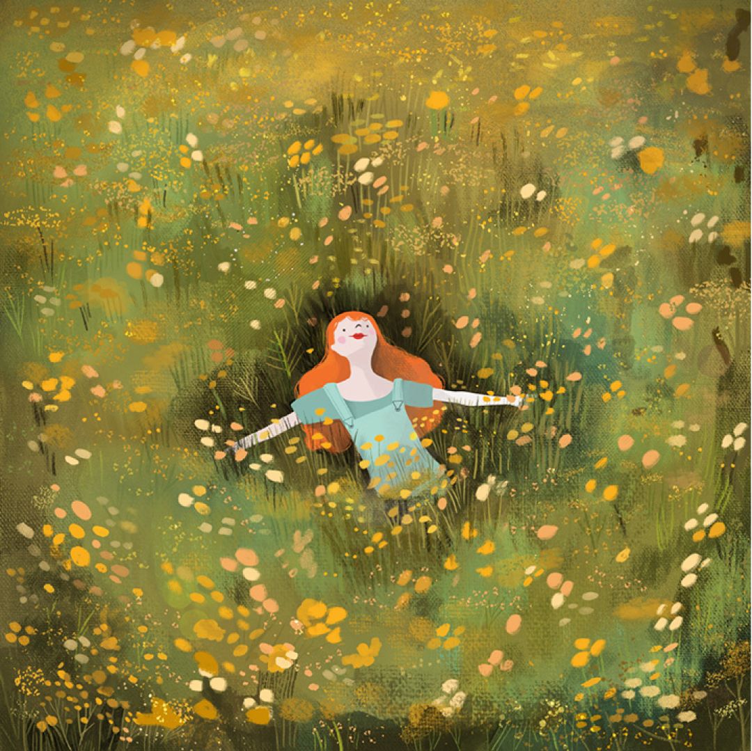 Avvolgimi, illustrazione di Alice Caldarella per Cose Belle Contest d'illustrazione 2022
