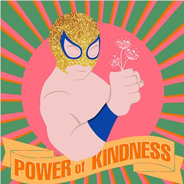 Power of Kindness, illustrazione di Alessia Calabrò per Cose Belle Contest d'illustrazione 2022