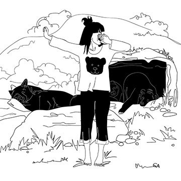 Risveglio, illustrazione di Gosia Aniolkowska per Cose Belle Contest d'illustrazione 2020
