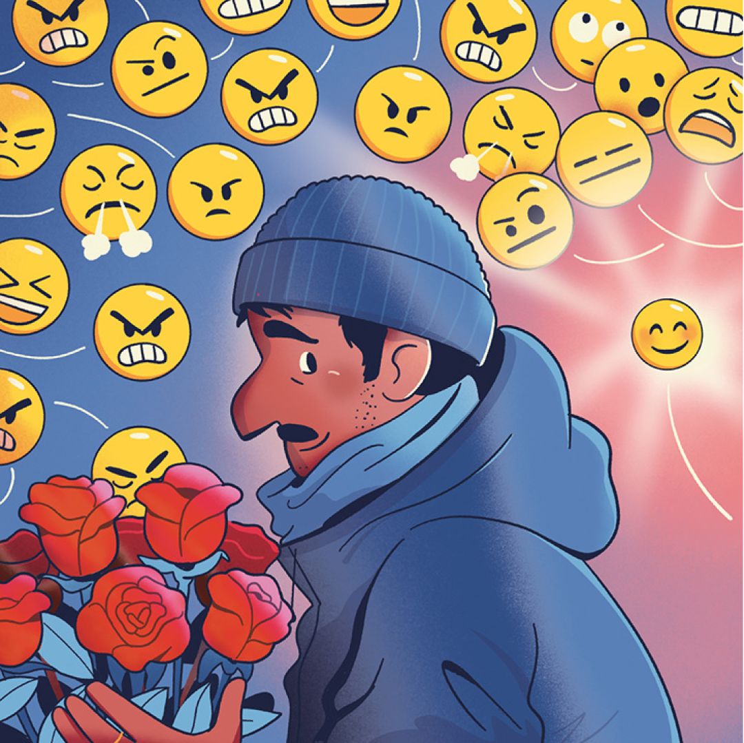 Il mio amico Rosario, illustrazione di Giovanni Gastaldi per Cose Belle Contest d'illustrazione 2022