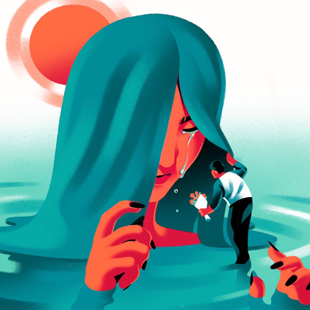 Sono qui per te, illustrazione di Davide Spelta per Cose Belle Contest d'illustrazione 2022