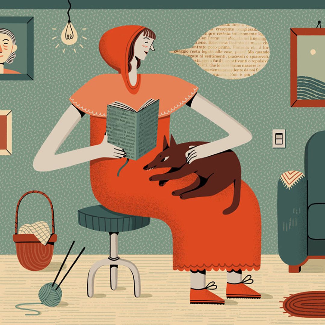 E vissero per sempre felici e contenti, illustrazione di Margherita Caspani per Cose Belle Contest d'illustrazione 2022