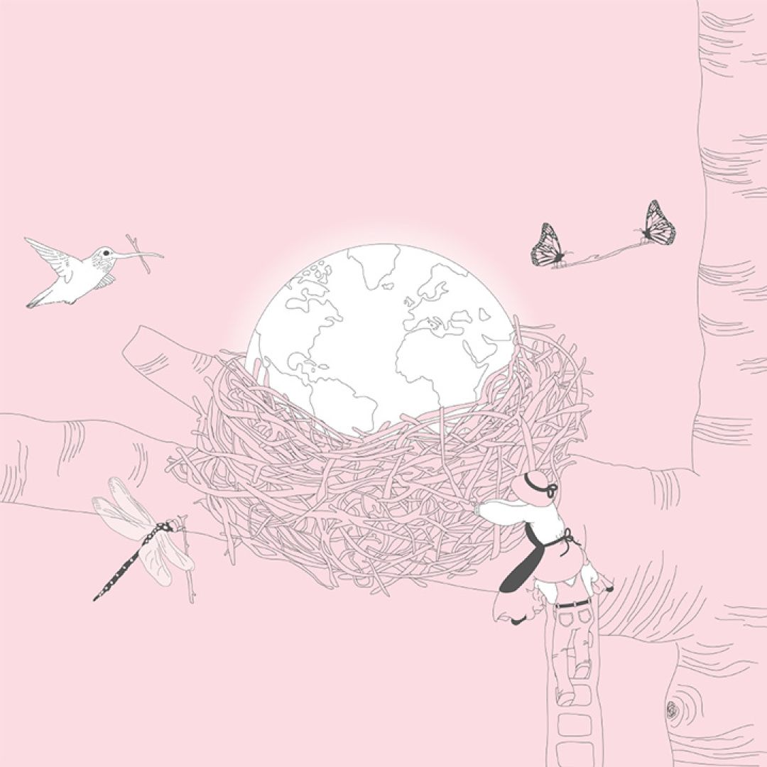 Curare la Terra, illustrazione di Carmen Vella per Cose Belle Contest d'illustrazione 2021