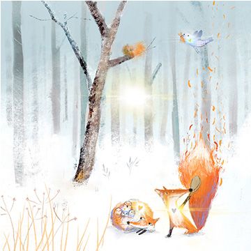 Come la Neve, illustrazione di Annalisa La Forgia per Cose Belle Contest d'illustrazione 2022
