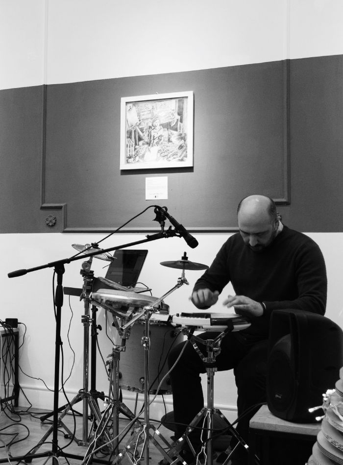 I musicisti Leonardo X e Vittorio Pignataro in concerto a Cose Belle Festival