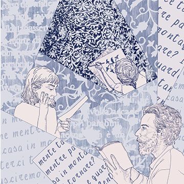 Il coro delle carte, illustrazione di Beatrice Nicolini per Cose Belle Contest d'illustrazione 2021