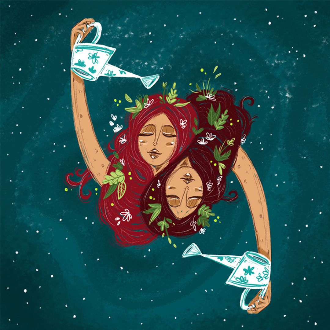 (Omissis), illustrazione di Denise Pelleriti per Cose Belle Contest d'illustrazione 2021