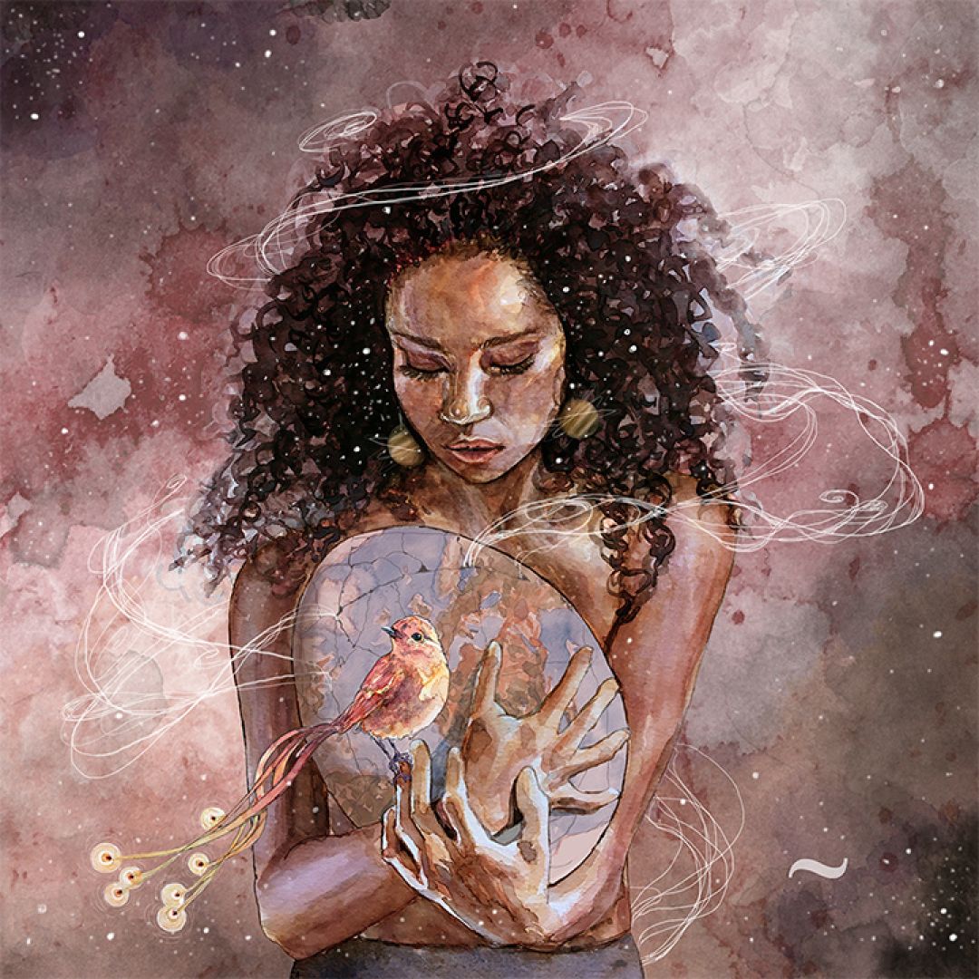 Rigenerazione, illustrazione di Marta Alonso Saralegui per Cose Belle Contest d'illustrazione 2020